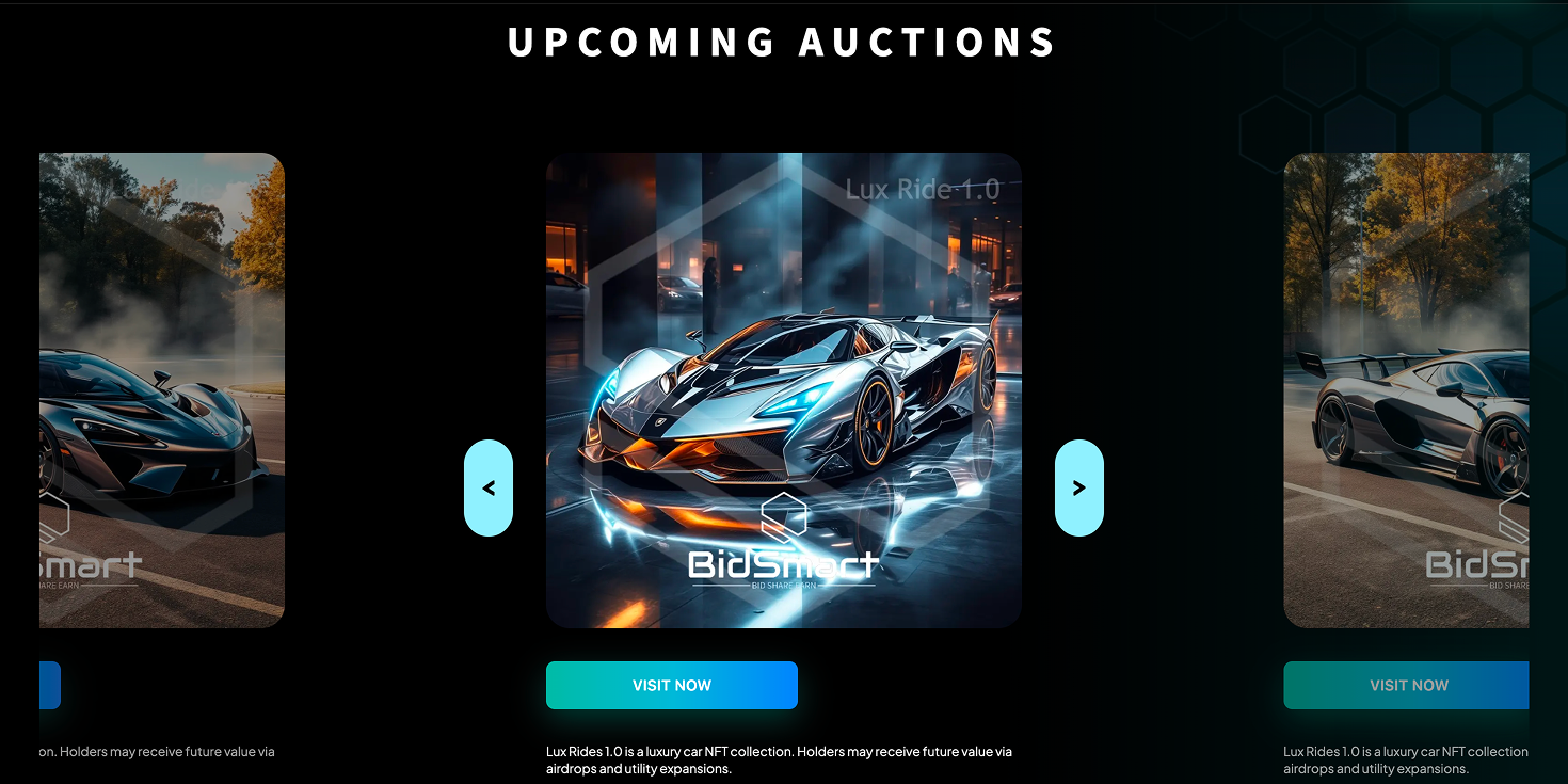 BidSmart rewards dashboard